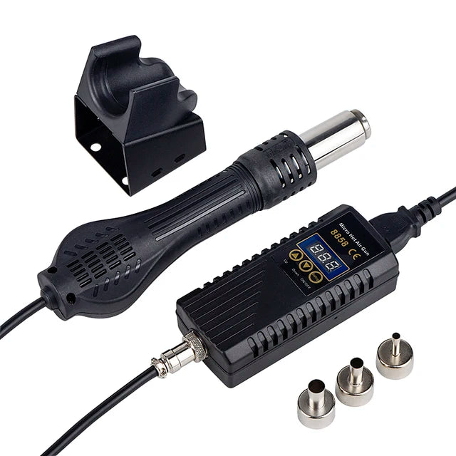 2 in 1 750W Soldering Station LCD Digital display welding rework station for cell-phone BGA SMD PCB IC Repair solder tools 8898