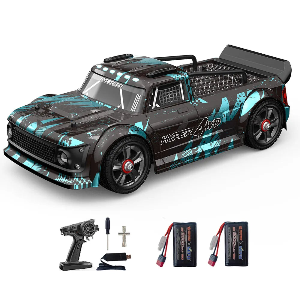 MJX Hyper Go RC Car 14301 14302 Brushless 1/14 2.4G Remote Control 4WD Off-road Racing High Speed Electric Hobby Toy Truck Car