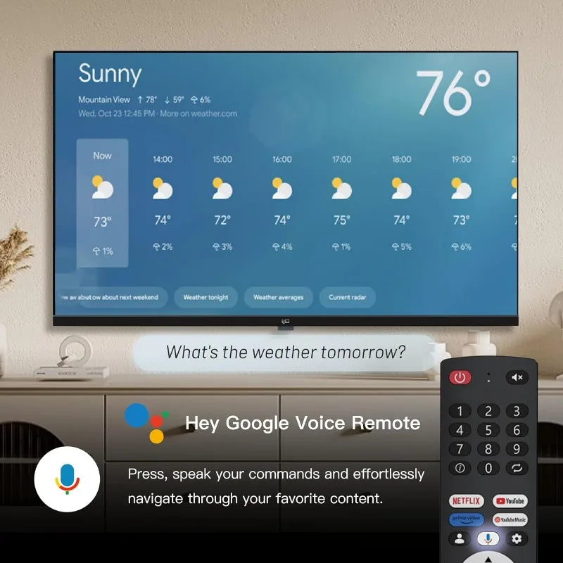 43-inch Smart TV Google TV 1080p Full HD with Google Play and Chromecast Built-in, HDR 10, Dolby Audio, Voice Remote