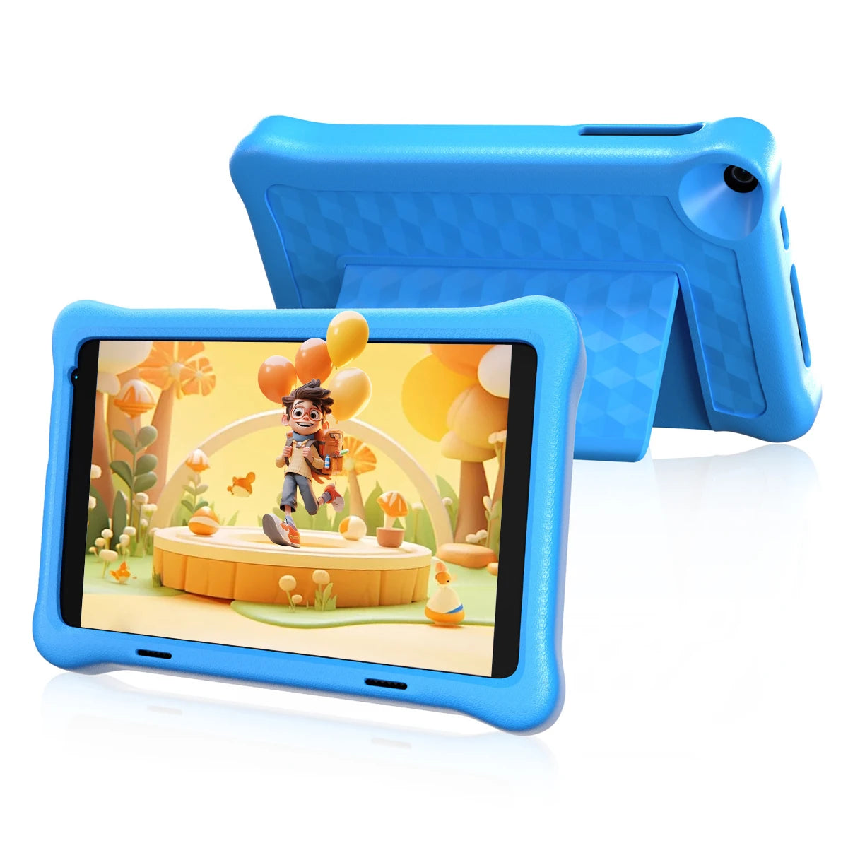 8 Inch Kid Tablet Android11 Learning Tablets Quad Core Processor 2GB+32GB 128GB Expansion 5000mAh Child Eye Protection With Case