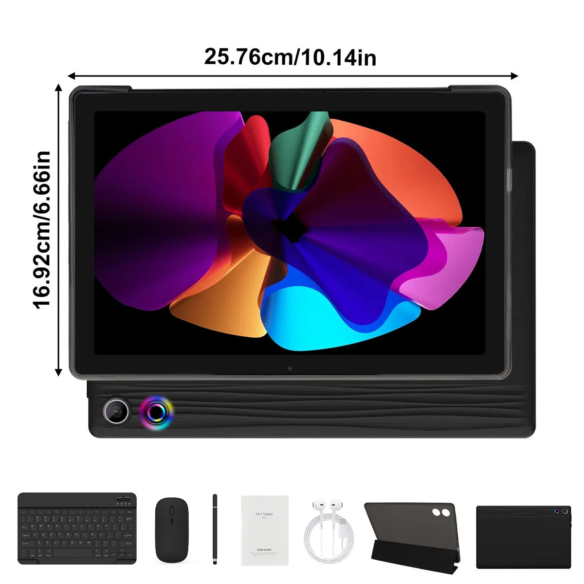 10.95 Inch Android 14 Tablet 14GB RAM 64GB ROM Octa-Core Processor 6800mAh With Keyboard Case Mouse Stylus 8 in 1 Tablet Kit