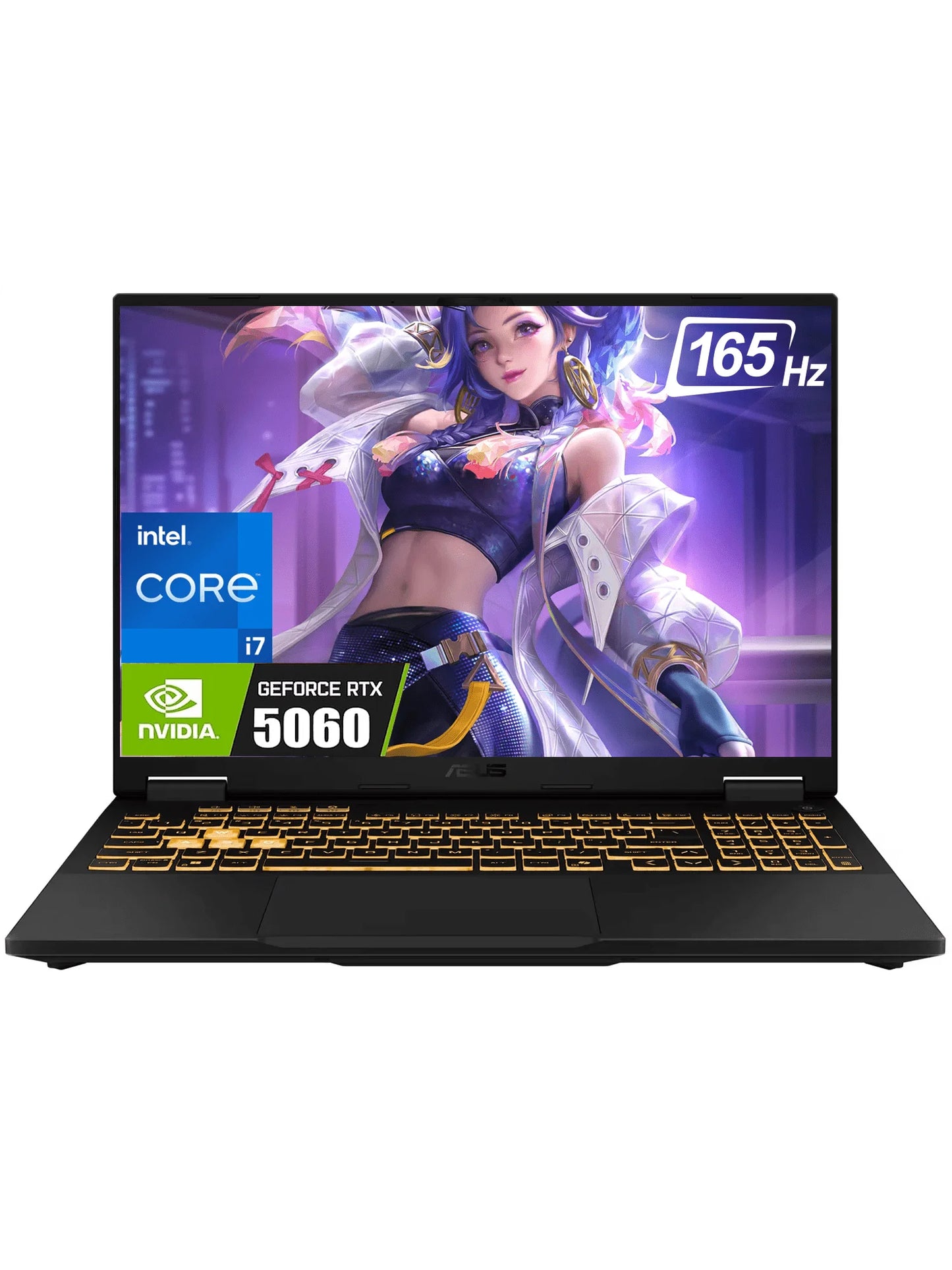 ASUS TUF Gaming F16 16" FHD+ 165Hz Laptop - Intel i7-14650HX, 32GB RAM, RTX 5060, 1TB SSD, Jaeger Gray, Windows 11 Home