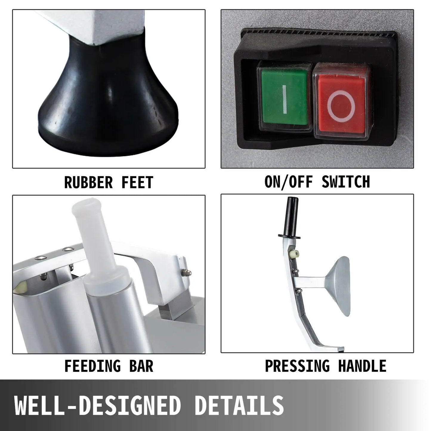 SucceBuy Electric Vegetable Cutter Slicer Chopper Shredder Grinder Pellet Machine Kitchen Tools And Appliances Food Processors