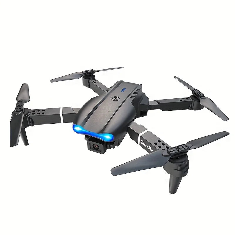 The upgraded version of the new drone MAX comes with 2 batteries, a high-definition 2.4-inch screen remote control, dual-camera