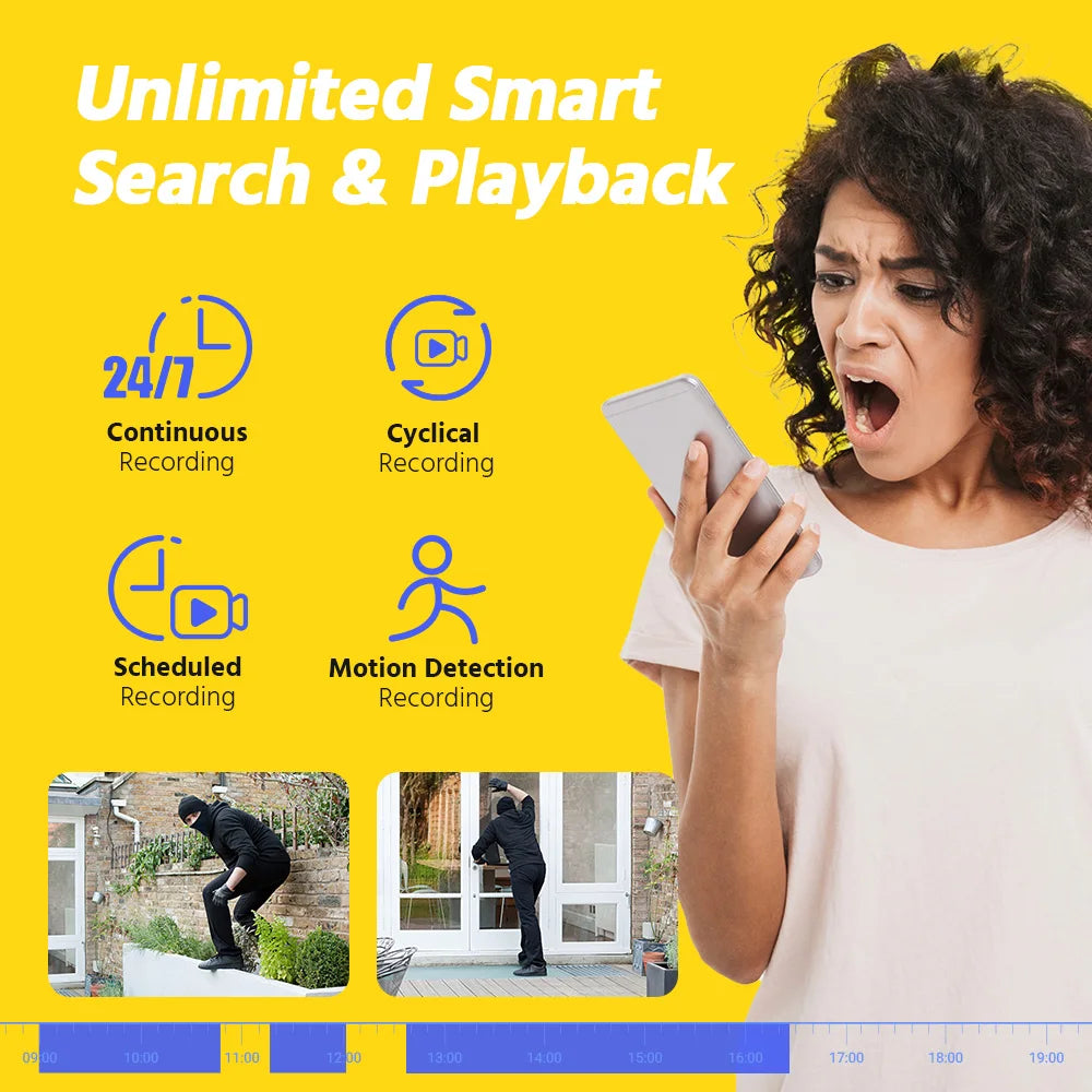 ANNKE H800 4K Ultra HD PoE Network Video Security System 8CH 8MP H.265 Surveillance NVR 4x4K HD IP67 POE CCTV POE IP Cameras Kit