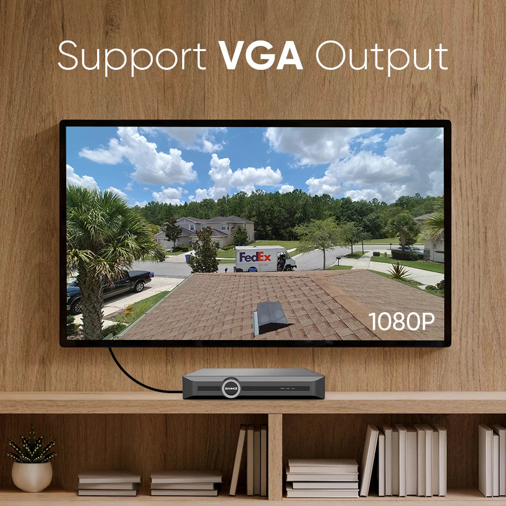 SANNCE H.265 3MP poe camera security system 5MP 8CH NVR IP Camera Audio Outdoor Onvif Night Vision security camera system kit