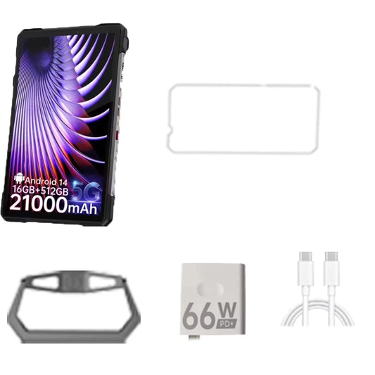 8849 TANK PAD Unihertz Rugged Projector Tablet Smartphone  21000mAh 10.95 inch 120Hz 16GB 512GB 32MP+50MP 66W Phone Tablet