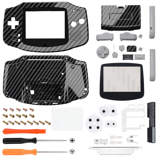 eXtremeRate IPS Ready Upgraded Replacement Shell Full Housing Cover Buttons for Gameboy Advance - for Both IPS & Standard LCD