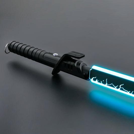 TXQSABER Dark Saber Smooth Heavy Dueling Lightsaber Proffie 2.2 Board with SD card FOC Volume Adjustment Jedi Laser Sword Toys