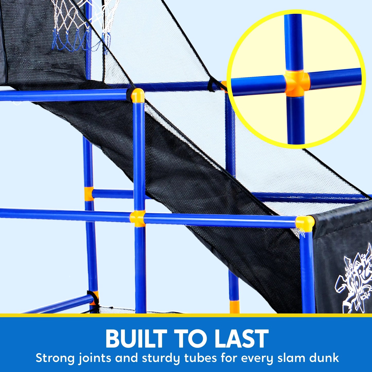 Joyfy LED Scoring Arcade Basketball Game with 4 Balls Adjustable Height 44"-55"Basketball Stand Hoop Toys Gift for Ages 3-12 Boy