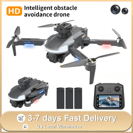 CZ20 RC Drone 8K GPS HD Dual Camera Brushless WIFI FPV Aircraft Obstacle Avoidance Optical Flow UAV Quadcopter with 3 Batteries