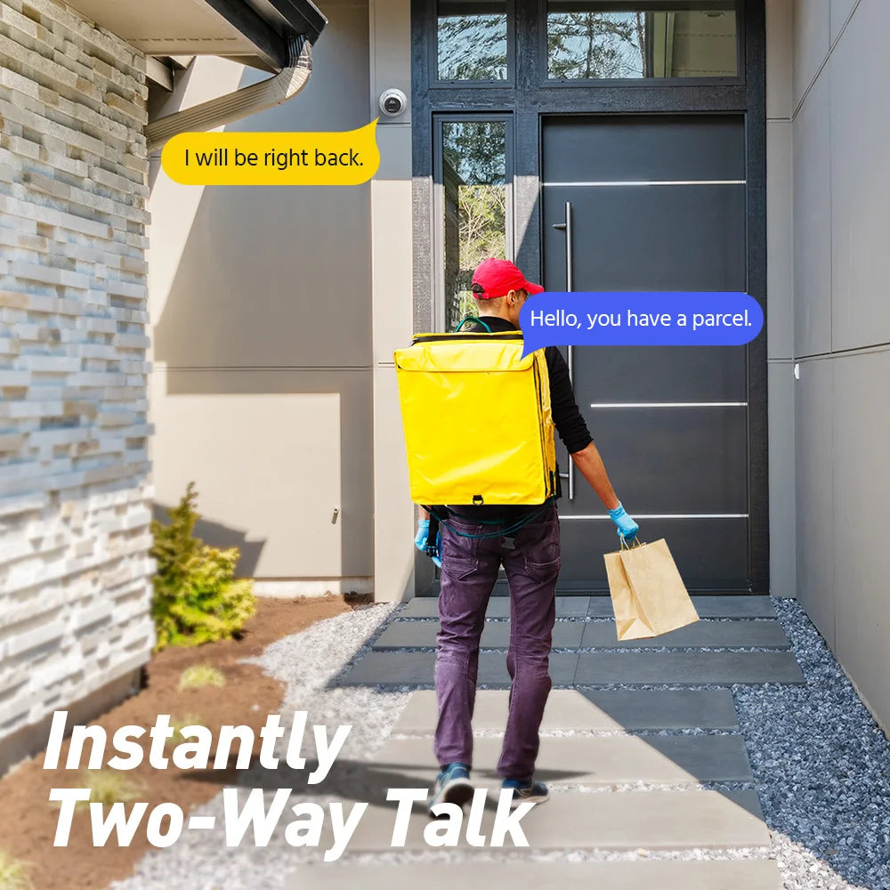 ANNKE 8CH 8MP HD POE CCTV Security Camera System Smart Home Video Surveillance NVR Kit Two-way Audio Outdoor 4K IP Camera Set