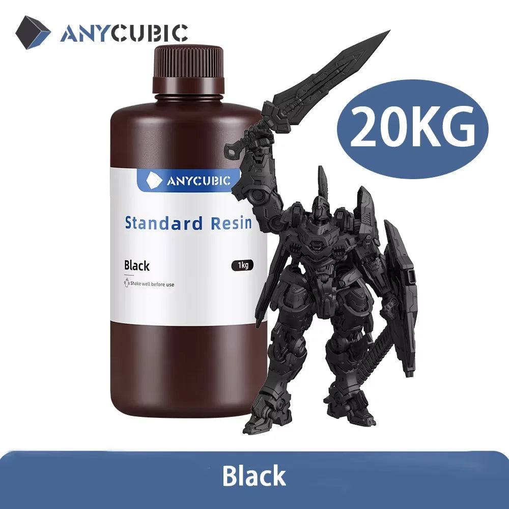 Anycubic 10KG 405nm UV Resin LCD 3D Printer High Precision Photosensitive Resin Printing Material Standard Resin For Photon Mono