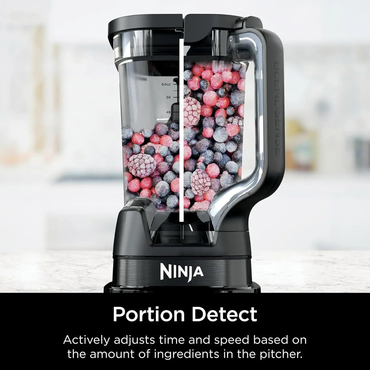 Detect Power Blender + Personal Single-Serve, BlendSense Technology, Kitchen Countertop, Silver - Blend And Enjoy Your Favorite