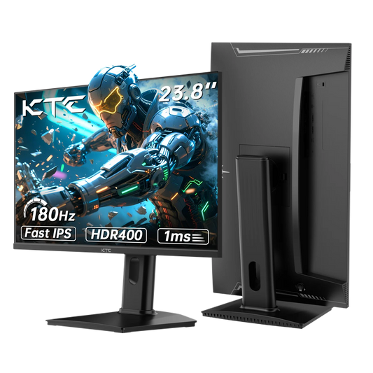 KTC 24 Inch Gaming Monitor 180Hz - 2K 1440P Computer Monitors, Fast IPS Monitor with HDR 400 H24T7