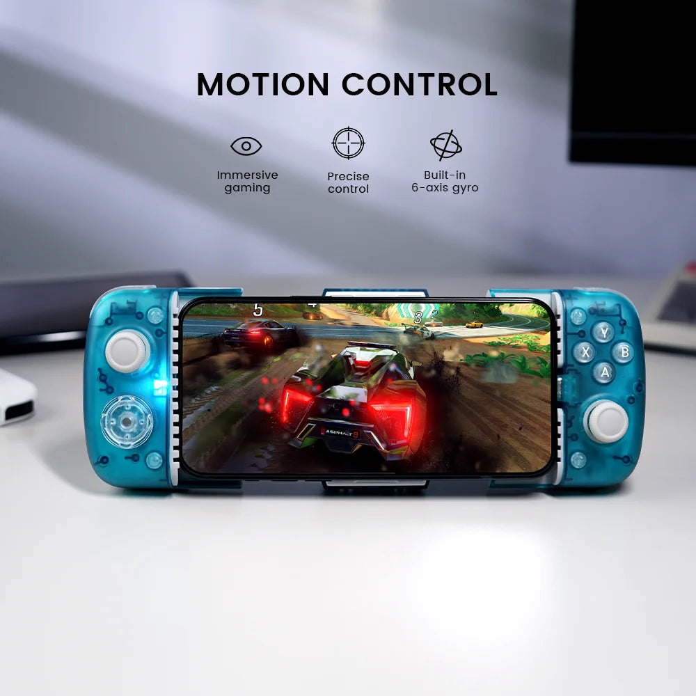 GameSir X3 Pro Mobile Gaming Controller, Hall Effect Joysticks & Built-in Cooling Fan for Android Cellphone and iPhone