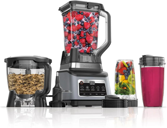 BN801 Professional Plus Kitchen System, 1400 WP, 5 Functions for Smoothies, Chopping, Dough & More with Auto IQ, 72-oz.* Blender