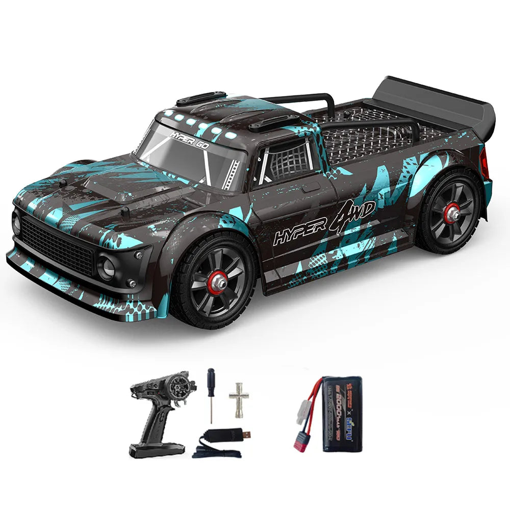 MJX Hyper Go RC Car 14301 14302 Brushless 1/14 2.4G Remote Control 4WD Off-road Racing High Speed Electric Hobby Toy Truck Car