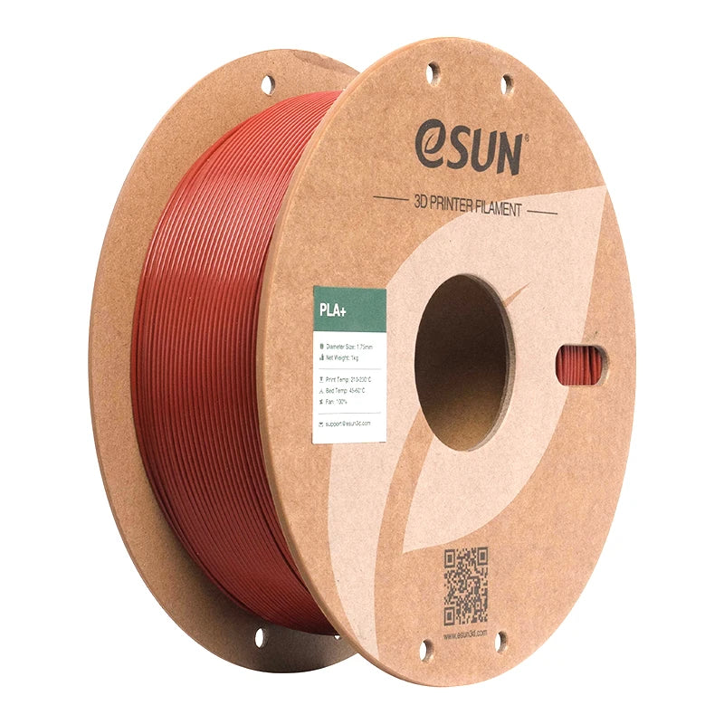 eSUN 3D Printer Filament PLA+ 1.75mm Dimensional Accuracy +/- 0.03mm 1KG (2.2 LBS) Spool 3D Printing Material For 3D Printers